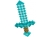Minecraft replika plastového meče Diamond Sword 51 x 25 cm Minecraft replika plastového meče Diamond Sword 51 x 25 cm