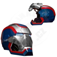 Plně automatická helma "IRON PATRIOT" Marvel / Avengers