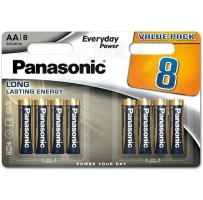 Panasonic Alkalická baterie Everyday Power (Blistr 8 ks)