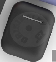 Silikonové pouzdro pro Apple AirPods - černá