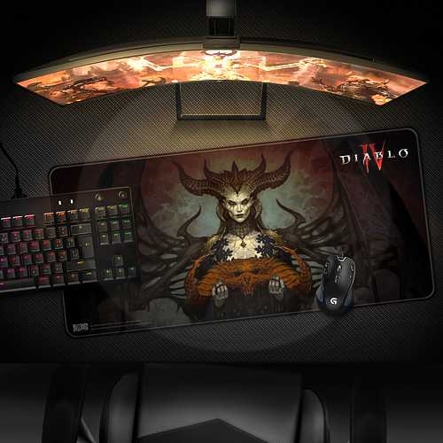Blizzard Diablo 4 - Limitovaná edícia - podložka pod myš - veľkosť XL