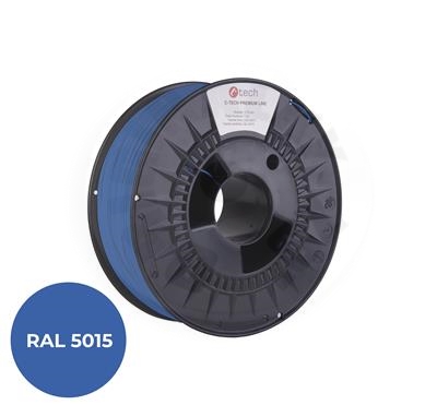 C-TECH PREMIUM LINE, PLA, nebeská modrá, RAL5015, 1,75mm, 1kg_(1)