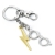 Harry Potter Lightning Bolt &amp; Glasses Keyring
