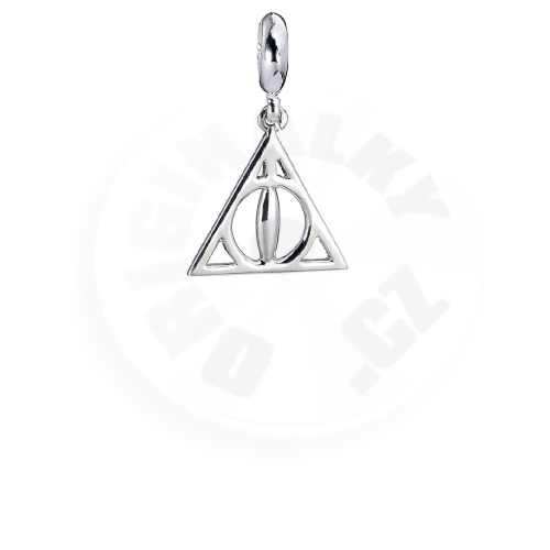 Harry Potter stříbrný přívěsek Relikvie smrti