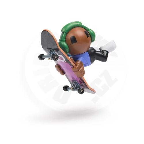 Tech Deck Sk8 Crew Fingerboard S Figurkou - zelená sluchátka_(5)