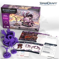 StarCraft The Miniatures Game - Kerrigan &amp; Omega Worm - Zerg Hero Expansion Set