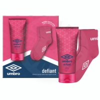 Dárková sada Umbro Defiant Ladies - sprchový gel 150 ml a sportovní ponožky Dárková sada Umbro Defiant Ladies - sprchový gel 150 ml a sportovní ponožky