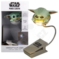 Připínací lampička na čtení - Star Wars Mandalorian Grogu
