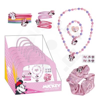 Sada šperků/vlasových doplňků v kabelce Disney Minnie_(1)