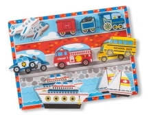 Melissa & Doug Dřevěné Puzzle - AUTOMOBILY Melissa & Doug Dřevěné Puzzle - AUTOMOBILY