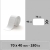 Niimbot štítky RP 70x40mm 180ks Bílé pro B3S Niimbot štítky RP 70x40mm 180ks Bílé pro B3S