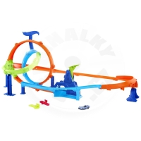 Hot Wheels Kaskadérské dráhy Hot Wheels Rapid Launch Cyclone Traťová sada