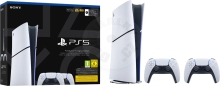 Sony PlayStation 5 Slim Digital Edition (E-Chassis) + druhý ovladač DualSense