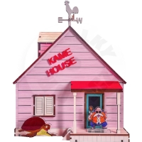 Dřevěná Stavebnice - Dragon Ball Kame House Dřevěná Stavebnice - Dragon Ball Kame House