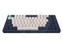 Dark Project KD83A Ivory / Navy Blue RGB podsvícení, herní mechanická klávesnice ANSI ENG