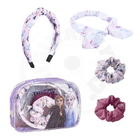 Beauty sada do vlasů Frozen II 4 ks + toaletní taštička
