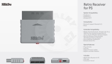 8BitDo Retro Receiver (PS1,PS2)