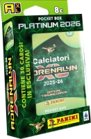 SERIE A 2025/2026 - ADRENALYN karty - plechová krabička (pocket) SERIE A 2025/2026 - ADRENALYN karty - plechová krabička (pocket)