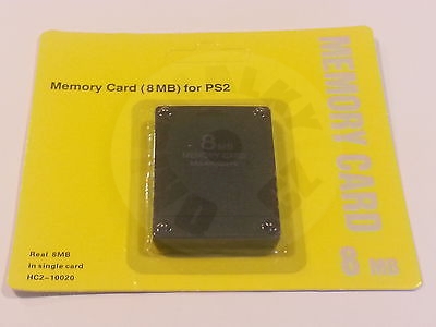 Memory card 8MB (PS2) černá