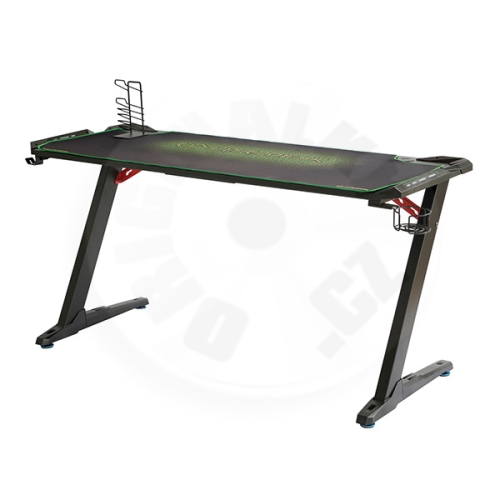 Ultradesk herní stůl Space XXL - zelený