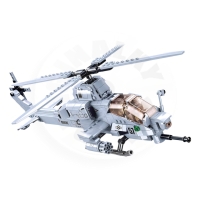 Sluban Army Model Bricks M38-B0838 Bitevní helikoptéra AH-1Z Viper Sluban Army Model Bricks M38-B0838 Bitevní helikoptéra AH-1Z Viper