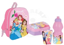 Batůžek + Svačinový set - Disney Princess Batůžek + Svačinový set - Disney Princess