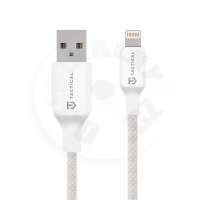 Tactical Stitch Thread Cable USB-A/Lightning 1m White Tactical Stitch Thread Cable USB-A/Lightning 1m White