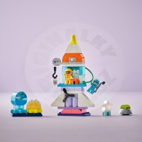 LEGO® DUPLO® 10422 Vesmírne dobrodružstvo s raketoplánom 3 v 1_(5)
