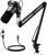 MAONO PD200Xs - dynamický RGB USB/XLR mikrofon s ramenem - černá (PC/PS4/PS5)