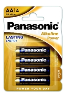 PANASONIC Alkalické baterie Alkaline Power AA 1,5V (Blistr 4ks)