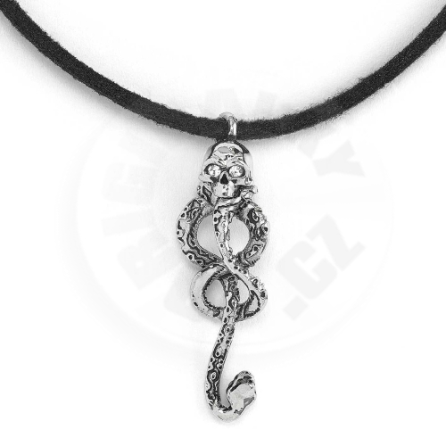 Harry Potter Dark Mark Tattoo Choker náhrdelník_(1)