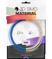 3DSimo Filament TERMOCHROME (MultiPro/KIT) - 15m měnící se teplem (modrá na bílou)