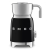 SMEG 50´s Retro Style napěňovač mléka černý - indukční napěňovač