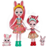 Mattel Enchantimals - Bree Bunny &amp; Twist Sisters (HCF84)