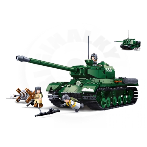 Sluban Bitva o Budapešť M38-B0979 Sovětský těžký tank IS-2 2 v 1_(1)