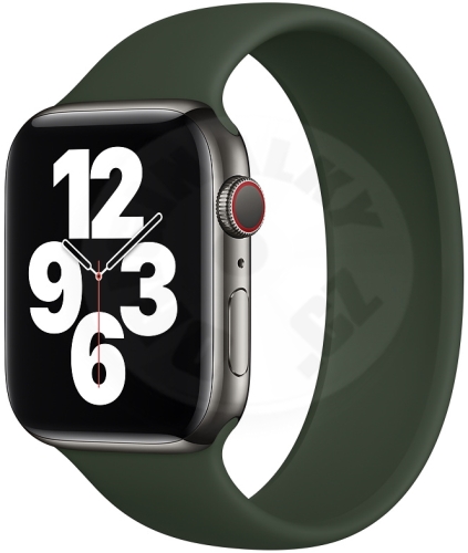 Apple Watch sportovní řemínek 41 mm tmavě zelená
