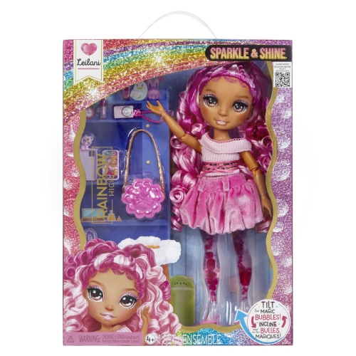 Rainbow High Sparkle & Shine Fashion panenka - Pink