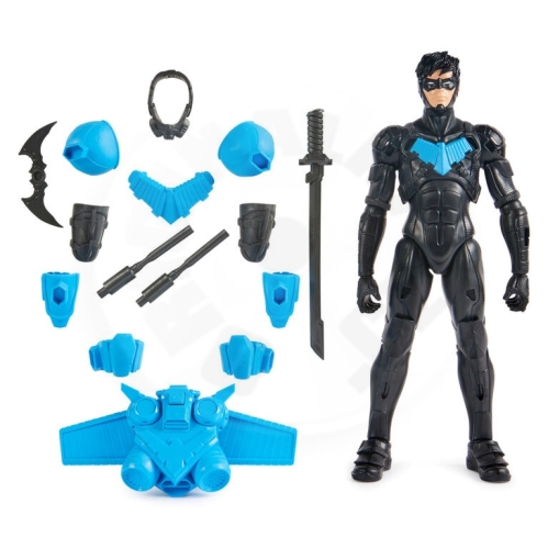 Spin Master - DC - Batman figúrka deluxe Nightwing 30 cm s výbavou