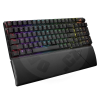 ASUS klávesnice ROG STRIX SCOPE II 96, mechanická, bezdrátová (ROG NX Snow / PBT) - CZ/SK (2)