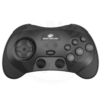 Retro-Bit SEGA Saturn PRO Controller Black