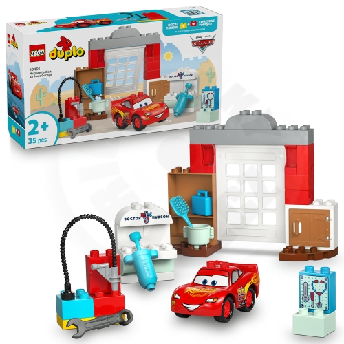 LEGO® DUPLO® - Disney 10456 McQueen a návštěva v garáži doktora Hudsona_(1)