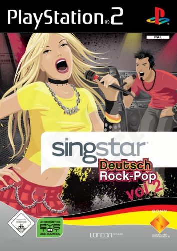 Singstar Deutsch Rock-Pop (PS2) použité (35309)