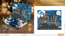 Adventní kalendář - Harry Potter Hogwarts 3D Puzzle 24Day