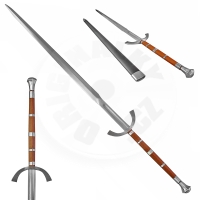 Obří ostrý FUNKČNÍ meč "GIANT CLAYMORE" s pochvou!
