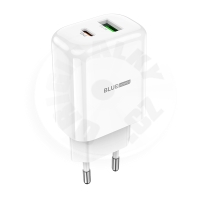 BLUE Power BBN4 - Univerzální nabíječka s 1x USB-C a 1x USB-A QC 20W (rychlonabíjecí)
