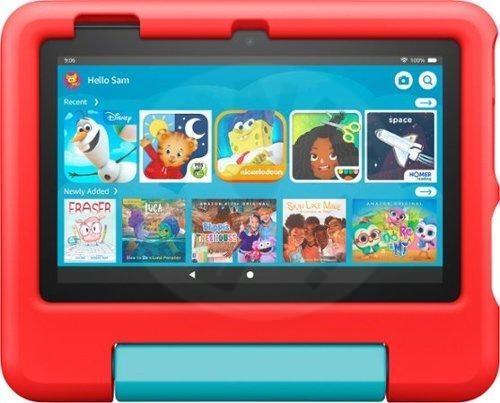 Amazon Fire 7 Kids - dětský tablet, 16 GB (2022) - červená