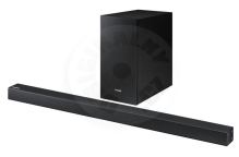 Nefunkční Samsung HW-R450 Soundbar (zľava viz. popisok)