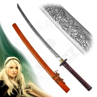 Fantasy katana "BABYDOLL - CLASSIC" Sucker Punch ocelová replika ostrá!