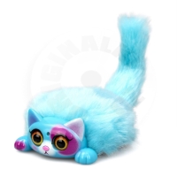 Mini Purr Interaktivní koťátko - tyrkysová