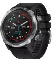 Garmin Descent™ Mk2 
Stainless Steel with Black Band